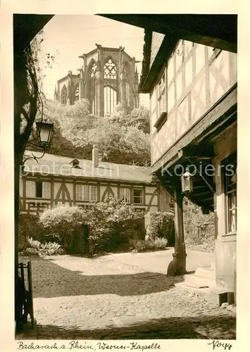 AK / Ansichtskarte  Bacharach_Rhein Werner Kapelle Bacharach Rhein