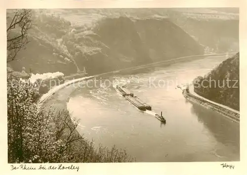 AK / Ansichtskarte  St_Goar_Rhein bei der Loreley 