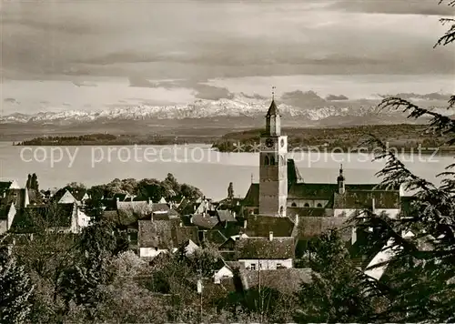 AK / Ansichtskarte  ueberlingen_Bodensee Alpenblick ueberlingen Bodensee