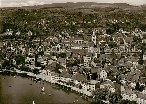 AK / Ansichtskarte  ueberlingen_Bodensee Fliegeraufnahme ueberlingen Bodensee