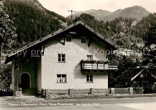 AK / Ansichtskarte 73811155 Toesens_Tirol_AT Haus Praxmarer 
