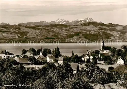 AK / Ansichtskarte 73811175 Wasserburg_Bodensee Panorama Wasserburg Bodensee