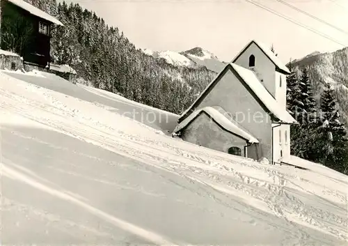 AK / Ansichtskarte  Triesenberg_Liechtenstein_FL Kapelle St Theodul Masescha 