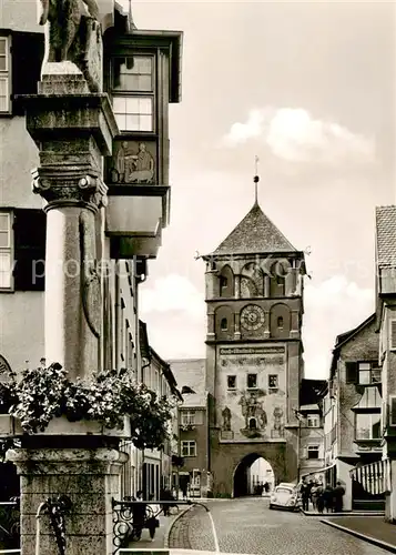 AK / Ansichtskarte  Wangen_Allgaeu Lindauer Tor Wangen Allgaeu