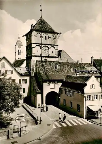 AK / Ansichtskarte  Wangen_Allgaeu Lindauer Tor Wangen Allgaeu