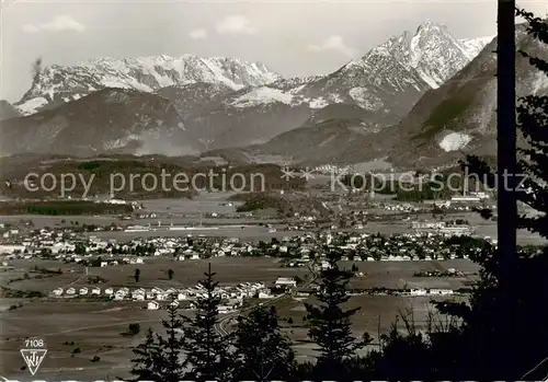 AK / Ansichtskarte  Woergl__Kufstein_Tirol_AT mit Wildem Kaiser 