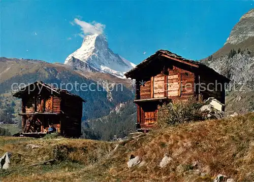 AK / Ansichtskarte Zermatt_VS Matterhorn Zermatt_VS