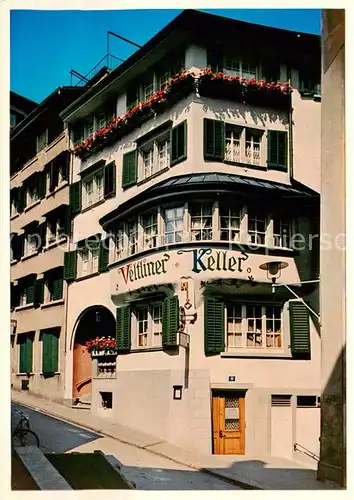 AK / Ansichtskarte Zuerich_ZH Veltliner Keller Restaurant Zuerich_ZH