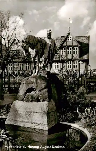 AK / Ansichtskarte  Wolfenbuettel Herzog August Denkmal Wolfenbuettel