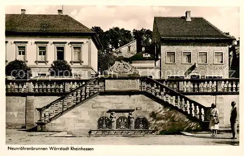 AK / Ansichtskarte  Woerrstadt Neunroehrenbrunnen Woerrstadt