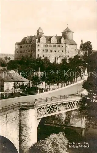 AK / Ansichtskarte  Zschopau Schloss Wildeck Zschopau