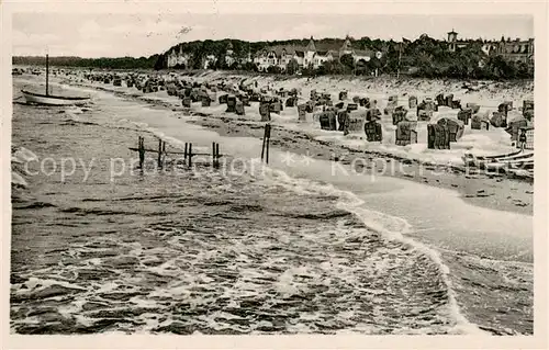 AK / Ansichtskarte  Zinnowitz_Ostseebad Strandpartie Zinnowitz_Ostseebad