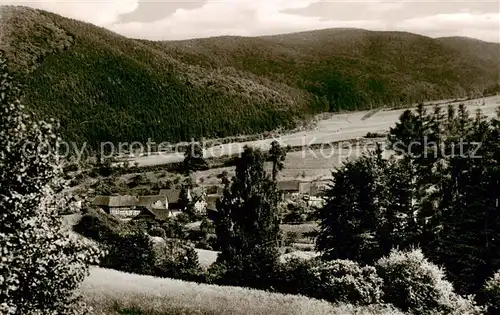 AK / Ansichtskarte  Ziegenhagen_Witzenhausen Panorama Ziegenhagen Witzenhausen