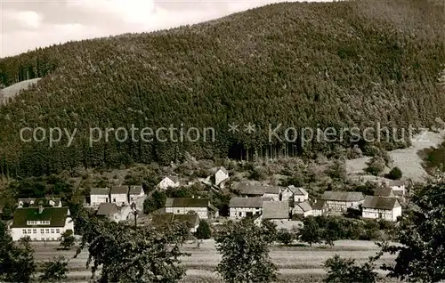 AK / Ansichtskarte  Ziegenhagen_Witzenhausen Panorama Ziegenhagen Witzenhausen