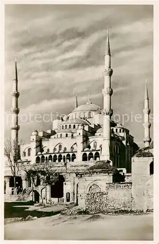 AK / Ansichtskarte  Istanbul_Constantinopel_TK Sultan Achmed Moschee 