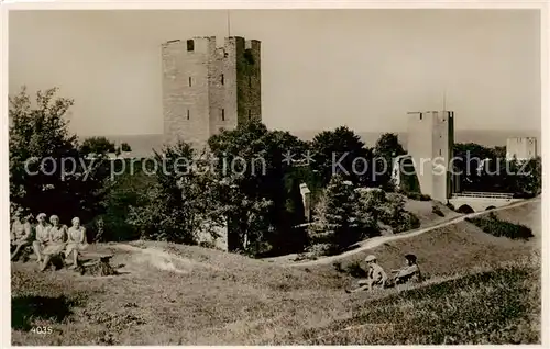 AK / Ansichtskarte  Gotland_Sweden Visby Teil der Stadtmauer 