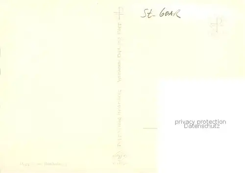 AK / Ansichtskarte  St_Goar_Rhein Panorama mit Rheinschiffen 