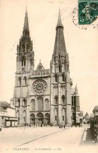 AK / Ansichtskarte Chartres_28 La Cathedrale 