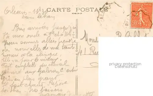 AK / Ansichtskarte Orleans_45_Loiret La Gare Square Albert I 