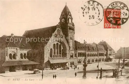 AK / Ansichtskarte Metz__57_Moselle La Gare 