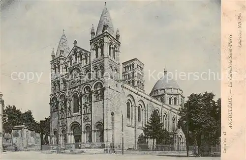 AK / Ansichtskarte Angouleme_16_Charente La Cathedrale Saint Pierre 