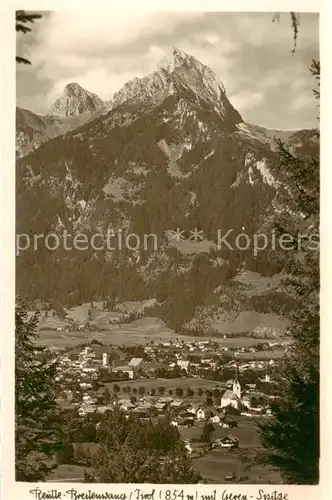 AK / Ansichtskarte 73811370 Reutte_Tirol Breitenwana mit Geren Spitze Reutte Tirol