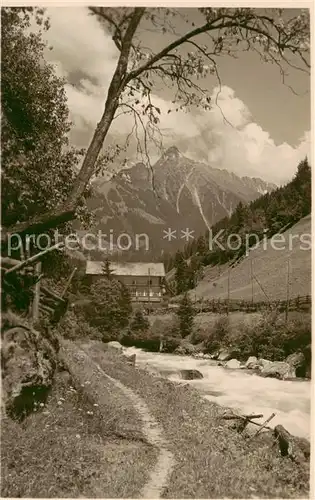 AK / Ansichtskarte  Zillergrund_Mayrhofen_Zillertal_AT mit Brandberger Kolm 