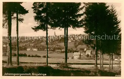 AK / Ansichtskarte  Johanngeorgenstadt Panorama Johanngeorgenstadt