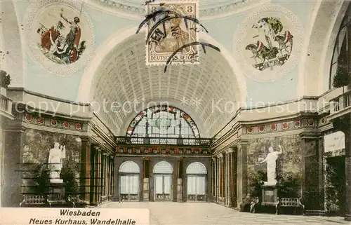 AK / Ansichtskarte  Wiesbaden Neues Kurhaus Wandelhalle Wiesbaden