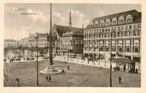 AK / Ansichtskarte  Leipzig Augustusplatz Leipzig