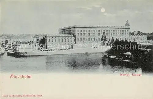 AK / Ansichtskarte  Stockholm Kungl Slottet Stockholm
