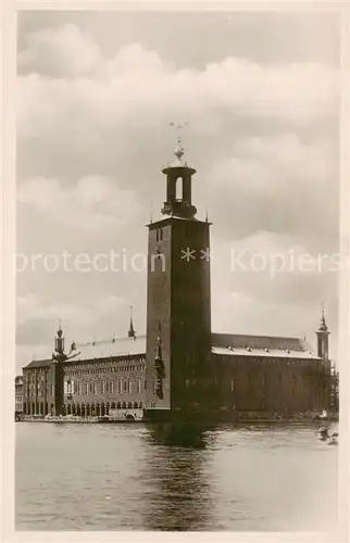 AK / Ansichtskarte  Stockholm Stadthaus Stockholm