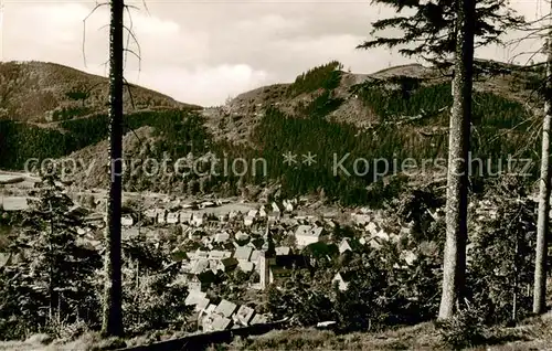 AK / Ansichtskarte  Lautenthal_Harz Blick vom Kranichsberg Lautenthal Harz