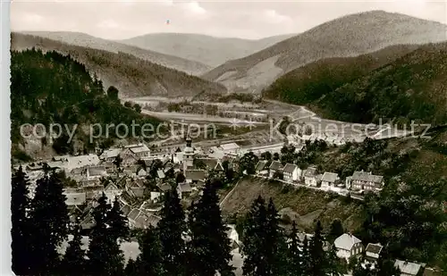 AK / Ansichtskarte  Lautenthal_Harz Blick vom Kranichsberg ins Innerstetal Lautenthal Harz