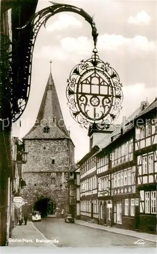 AK / Ansichtskarte  Goslar Breitestrasse Goslar