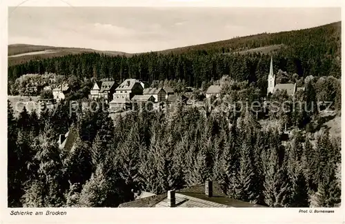 AK / Ansichtskarte  Schierke_Harz Panorama Schierke Harz