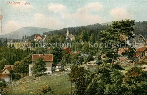 AK / Ansichtskarte 73811456 Schierke_Harz Panorama Schierke Harz