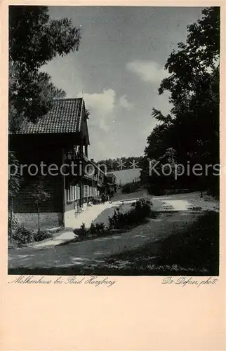 AK / Ansichtskarte  Bad_Harzburg Molkenhaus Bad_Harzburg