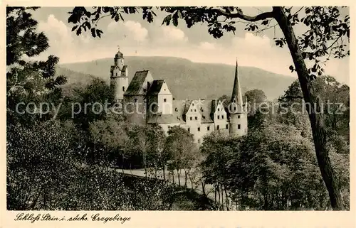 AK / Ansichtskarte  Stein_Hartenstein Schloss Stein Stein_Hartenstein