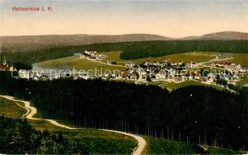 AK / Ansichtskarte  Hahnenklee-Bockswiese_Harz Panorama Hahnenklee-Bockswiese