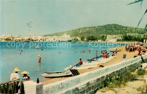 AK / Ansichtskarte 73811513 San_Antonio_Abad_Ibiza Vista parcial desde la playa 