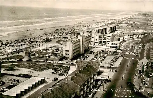 AK / Ansichtskarte  Zandvoort_Noord_Holland_NL Panorama met Strand 