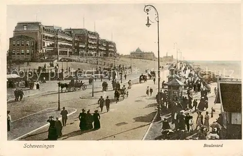 AK / Ansichtskarte  Scheveningen_NL Boulevard 