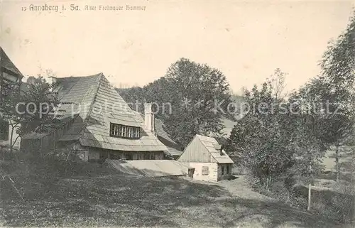 AK / Ansichtskarte 73811565 Annaberg_-Buchholz_Erzgebirge Alter Frohnauer Hammer Historisches Hammerwerk 