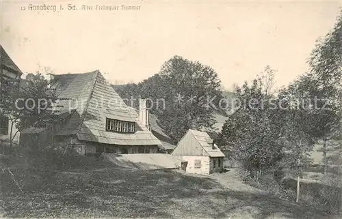 AK / Ansichtskarte  Annaberg_-Buchholz_Erzgebirge Alter Frohnauer Hammer Historisches Hammerwerk 