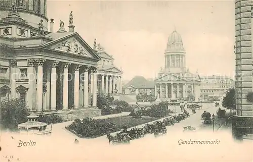 AK / Ansichtskarte 73811577 Berlin Gendarmenmarkt Berlin