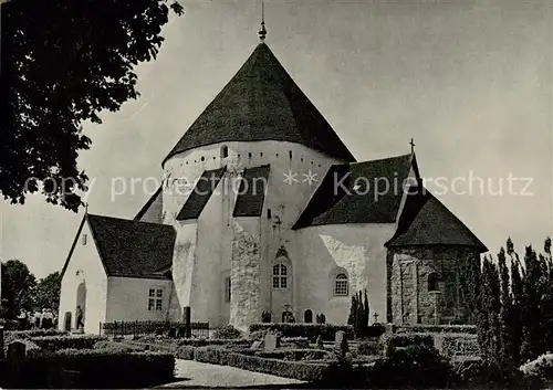 AK / Ansichtskarte  Osterlars  Rundkirke Osterlars 