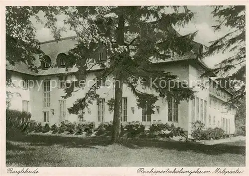 AK / Ansichtskarte 73811653 Bargteheide Reichsposterholungsheim Malepartus Kupfertiefdruck Bargteheide