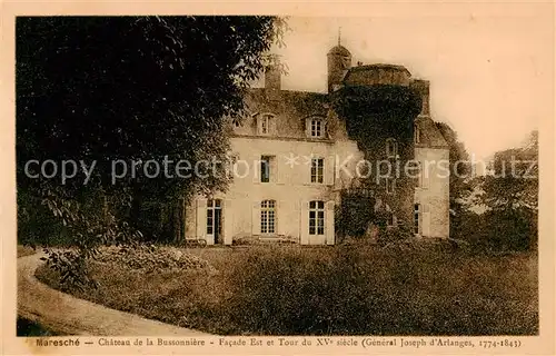 AK / Ansichtskarte Maresche_72_Sarthe Chateau de la Bussoniere 