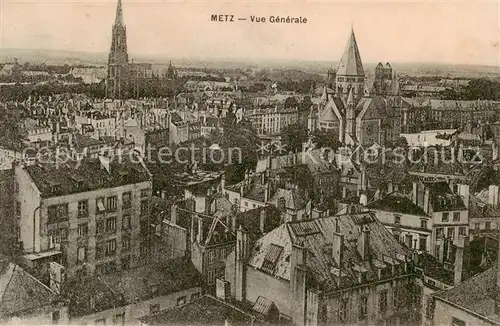 AK / Ansichtskarte Metz__57_Moselle Vue generale sur la ville 
